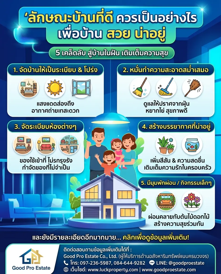 นิยามใหม่ของบ้านที่สมบูรณ์แบบ: เจาะลึก 5 องค์ประกอบที่ทำให้บ้านไม่ใช่แค่ที่อยู่อาศัย แต่คือการลงทุนในคุณภาพชีวิตระดับ High-End
