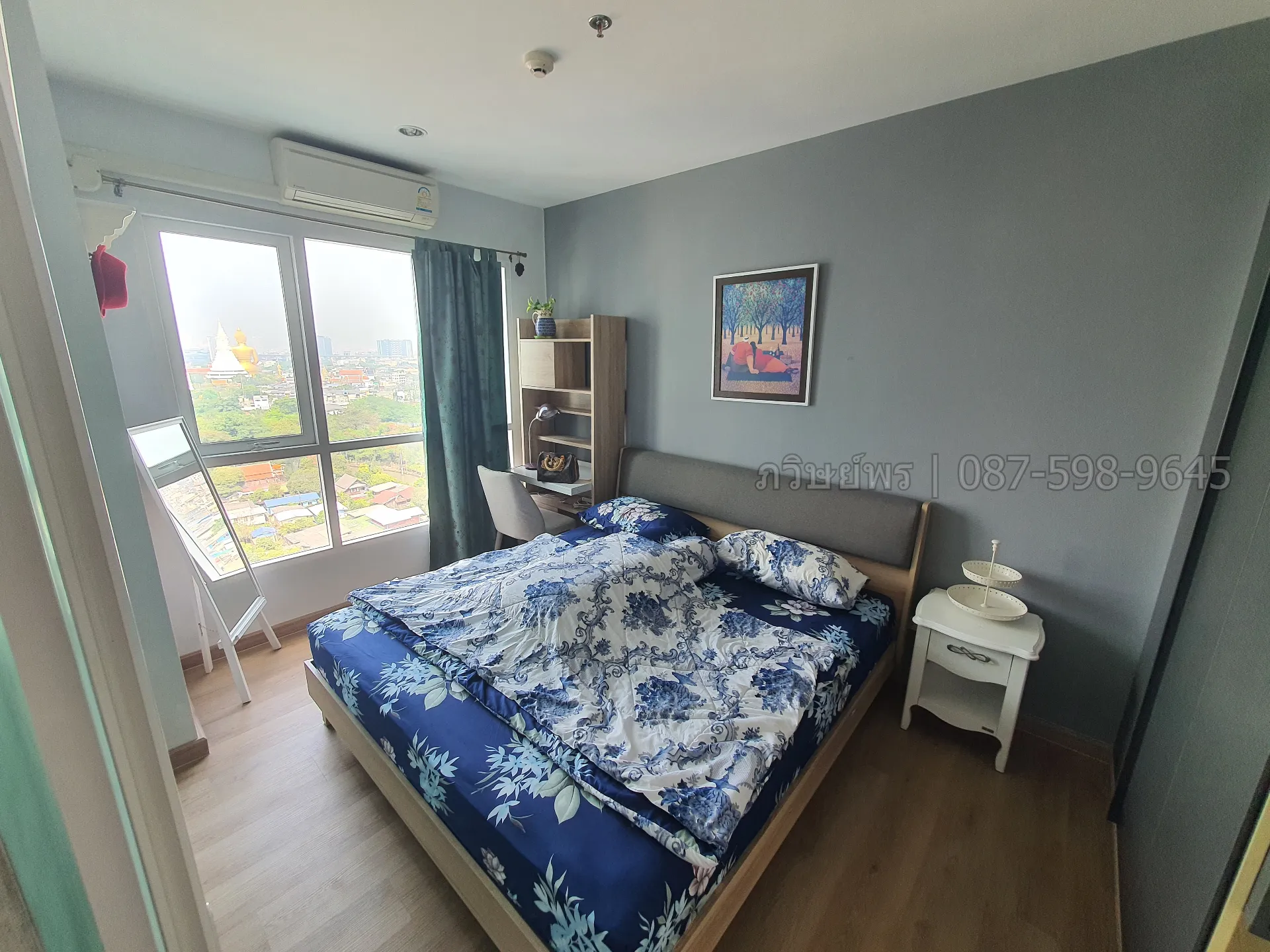 คอนโดติด BTS วุฒากาศ แค่ 80 เมตร! ห้องสวยครบ พร้อมอยู่ วิวพระมหาเจดีย์วัดปากน้ำ ทำเลเข้าเมืองสาทรสะดวก ใกล้ห้าง เดินทางง่าย ส่วนกลางดี ราคาจับต้องได้ ต่ำกว่า 3 ล้าน หาแบบนี้ยากมาก - รูป 2