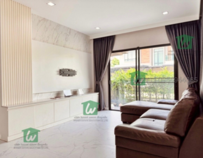 บ้านเดี่ยวหลังมุม 4นอน3น้ำ ใกล้ดรีมเวิลด์ - รูป 4