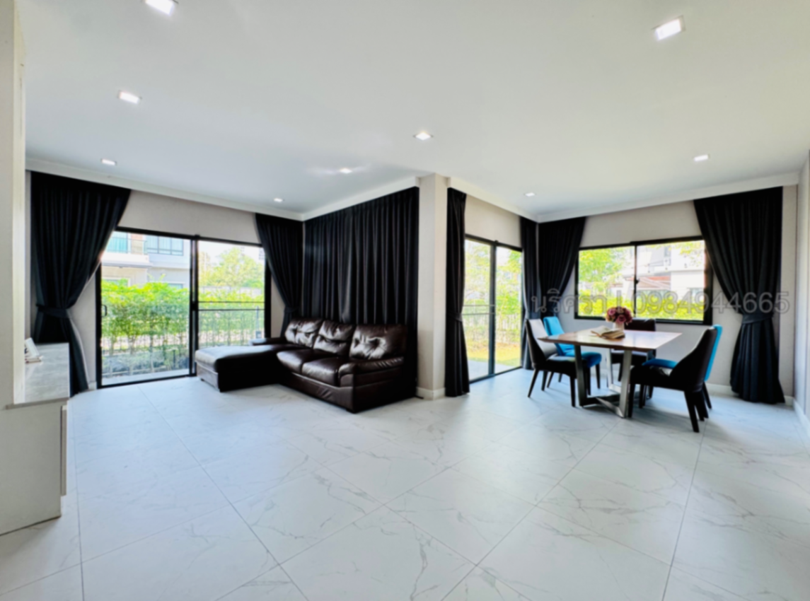 บ้านเดี่ยวหลังมุม 4นอน3น้ำ ใกล้ดรีมเวิลด์ - รูป 5