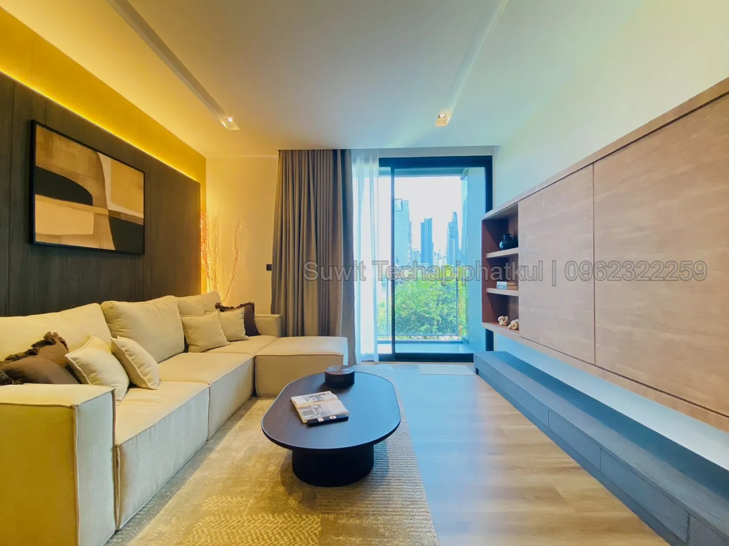 Rare Unit! The Room สุขุมวิท 38 ใกล้ BTS ทองหล่อ, Modern Luxury Room ขนาด 79.62 ตรม. ,ห้องสวยมาก Fully furnished พร้อมเข้าอยู่ - รูป 2